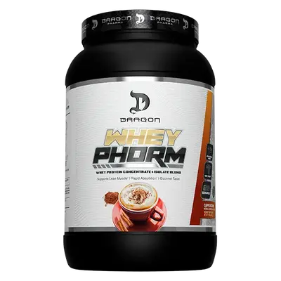 Dragon Pharma WHEYPHORM Whey Protein Blend (2lbs) Supplement Powder