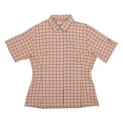 MAMMUT Womens Shirt Orange Check L