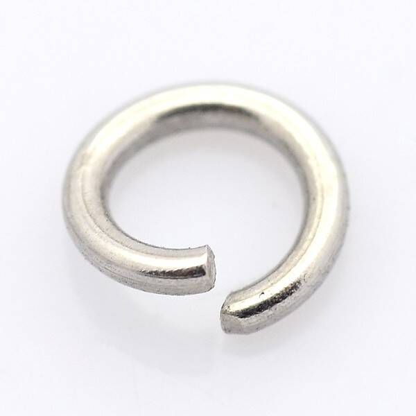 Tarnish Resistant 304 Stainless Steel Open Jump Rings