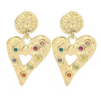 PVD Vacuum Plating 304 Stainless Steel Stud Earrings for Women