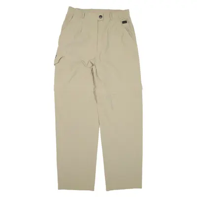 DACHSTEIN Zip-off Legs Trousers Beige Relaxed Straight Mens W26 L28