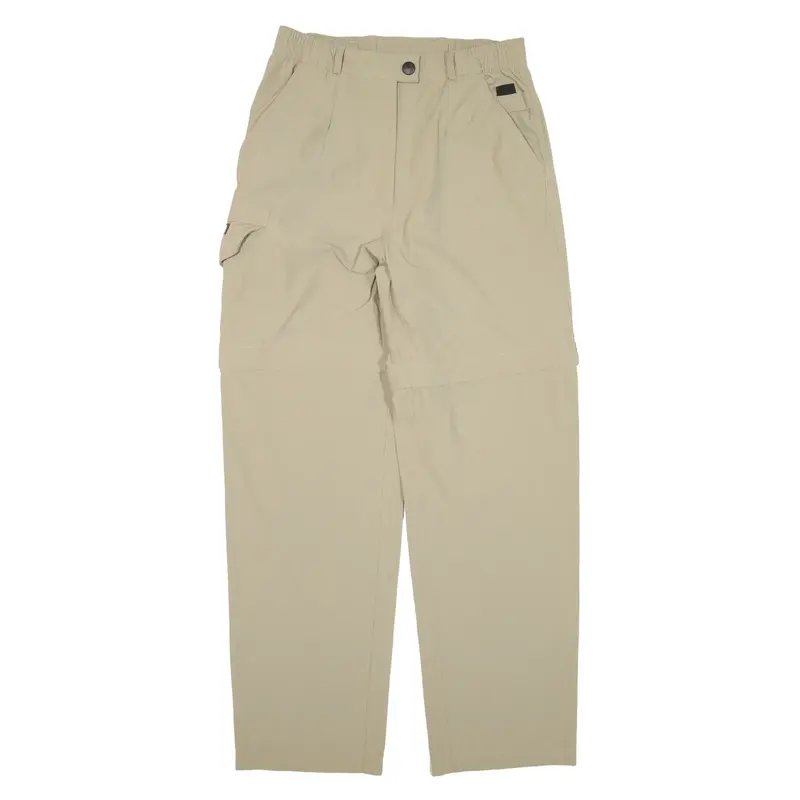 DACHSTEIN Zip-off Legs Trousers Beige Relaxed Straight Mens W26 L28
