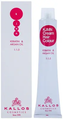 KJMN Keratin and Argan Oil Hair Color Cream 100 ml 6.4 Dark Copper Blonde