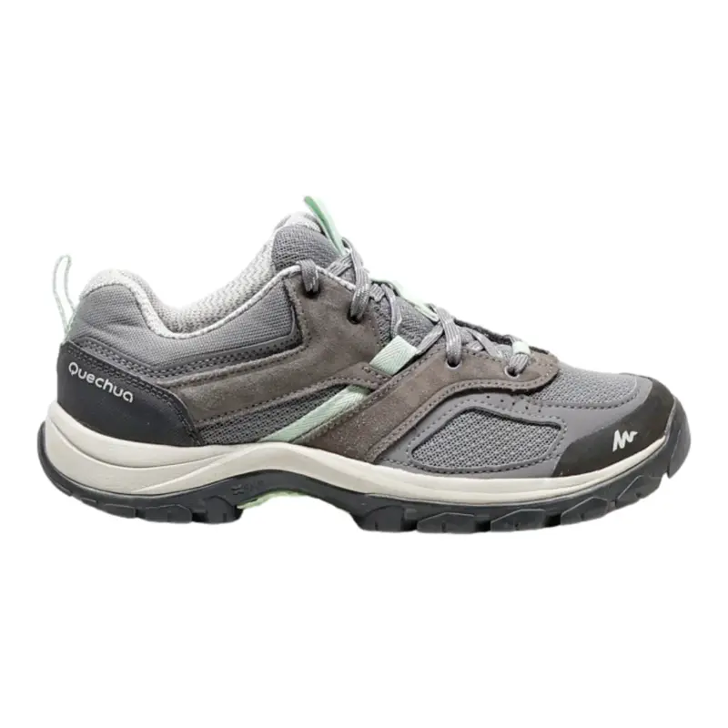 QUECHUA Sneaker Trainers Grey Synthetic Womens UK 4.5