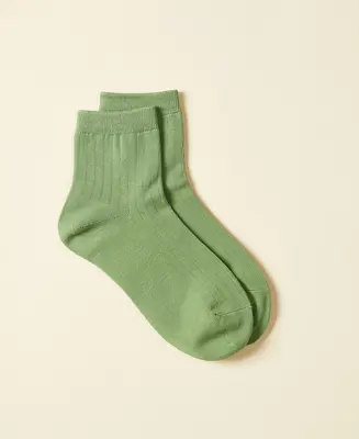 Women's Cotton Ankle Socks Fuji - Mint