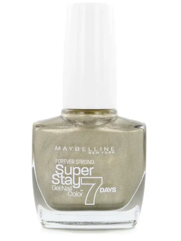 Maybelline Strong Super Stay 7 Days Nail Polish 735 Gold All Night 10ml