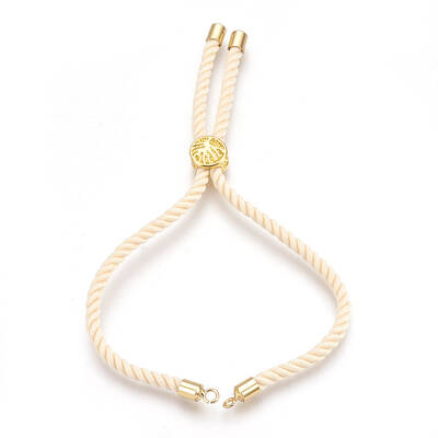 Cotton Cord Bracelet Making