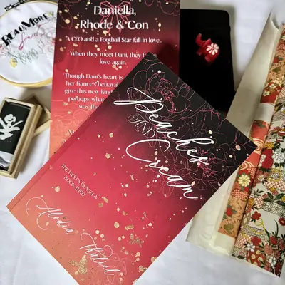 Peaches and Cream by Alodia Thaliel - Paperback Edition | Romance Novel | Spicy Romance | Soft Cover Book