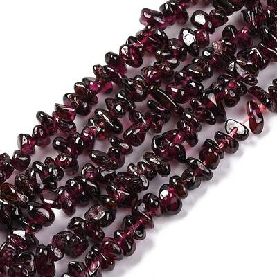 Natural Garnet Beads Strands