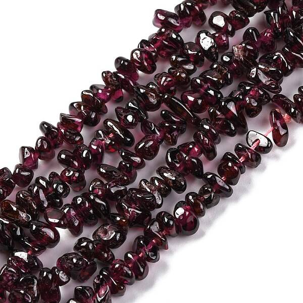 Natural Garnet Beads Strands