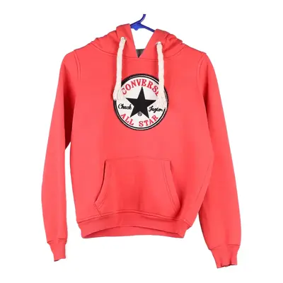 Converse Hoodie - XS Red Cotton
