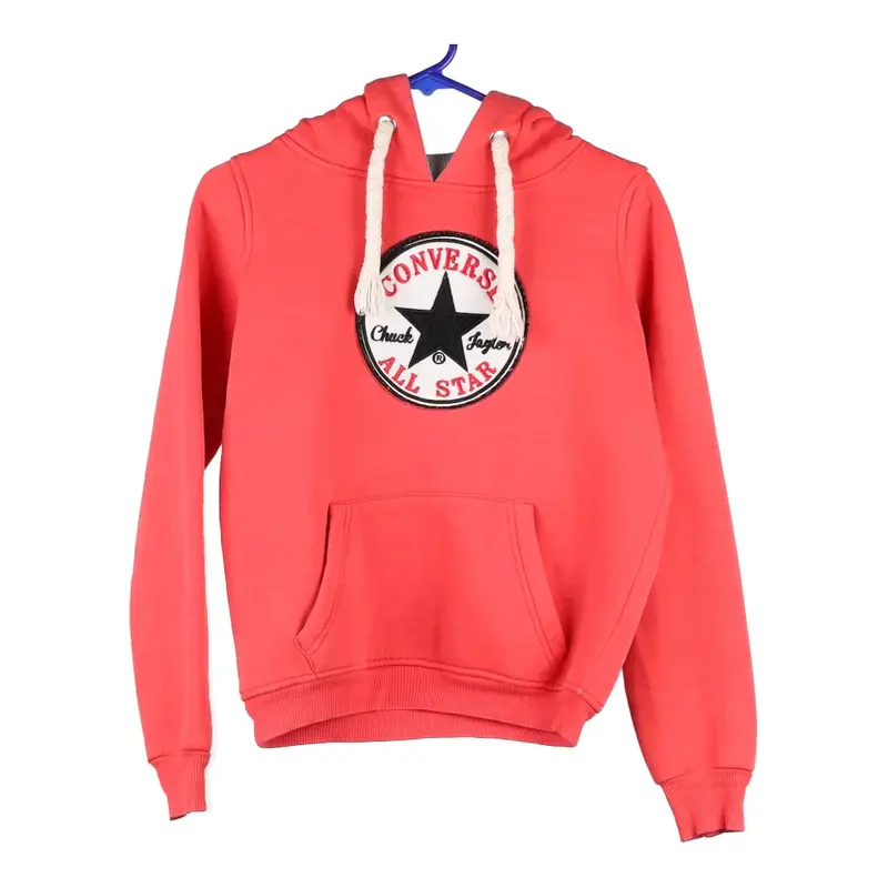 Converse Hoodie - XS Red Cotton