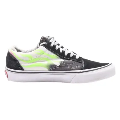 VANS Low Top Trainers Black Synthetic Boys UK 4.5