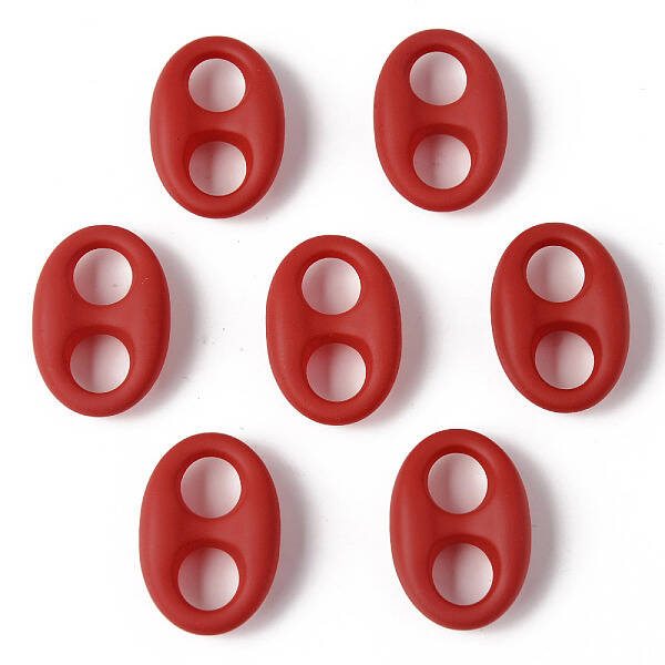 Rubberized Style Acrylic Links Connectors