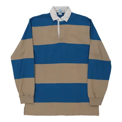 World Island Rugby Shirt - Large Block Colour Cotton