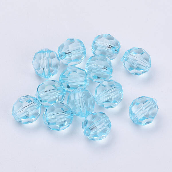 Transparent Acrylic Beads