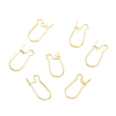 Brass Hoop Earring Findings