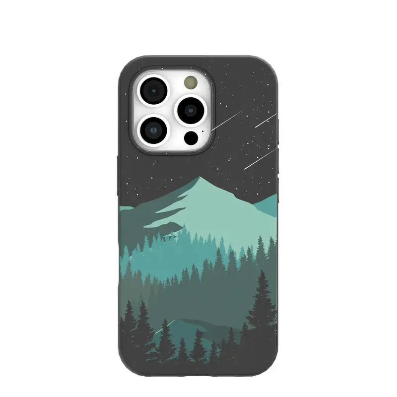Black Boreal iPhone 16 Pro Case