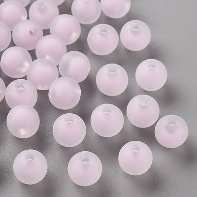 Transparent Acrylic Beads