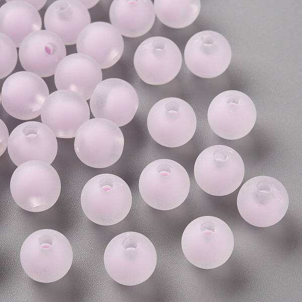 Transparent Acrylic Beads