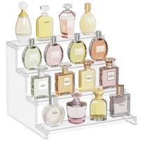 Lifewit 4 Tier Clear Display Stand for Perfume, Cologne, Fragrance, Skincare, Makeup, Dessert - Easy to Install, Multi-Purpos...