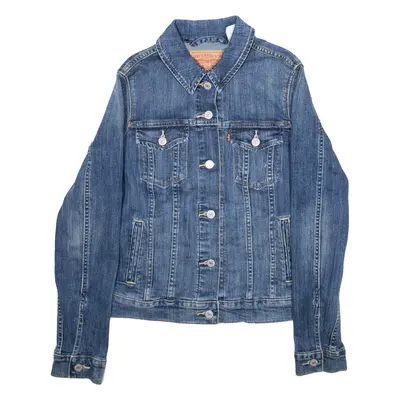 LEVI'S Womens Denim Jacket Blue M