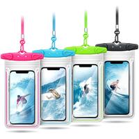 Waterproof Phone Case, 4 Counts/set Waterproof Phone Bag, Phone Case For Swimming Diving, Swimming Accessories, Phone Pouches...