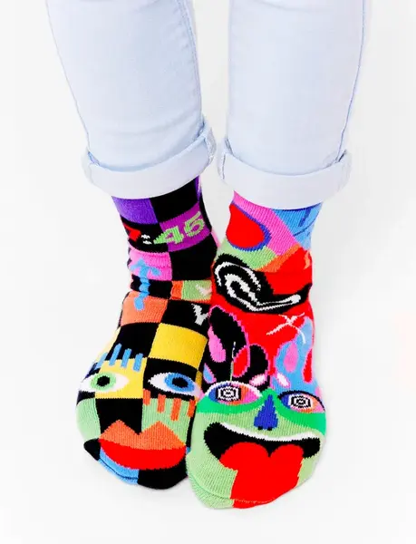 KIDS PLANNER & SPONTANEOUS NO SLIP SOCKS | Size: KIDS SMALL