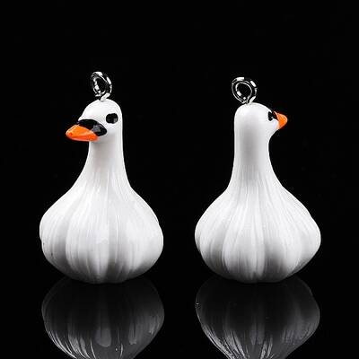 Opaque Resin Animal Pendants