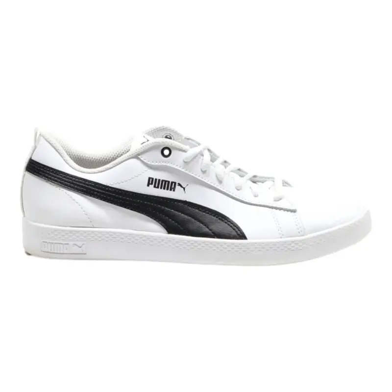 PUMA Smash 2022 Sneaker Trainers White Leather Womens UK 6.5