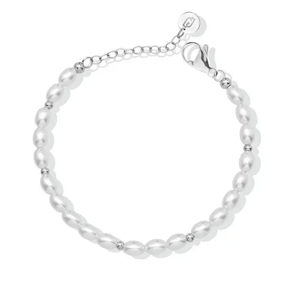 Liu Jo Bracciale In Acciaio Con Perla Sintetica Lj2847