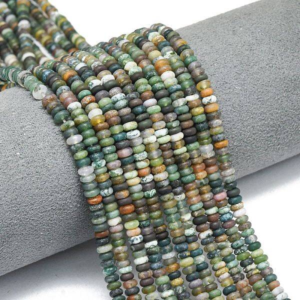 Natural Indian Agate Beads Strands