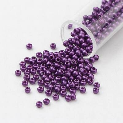 11/0 Grade A Baking Paint Glass Seed Beads