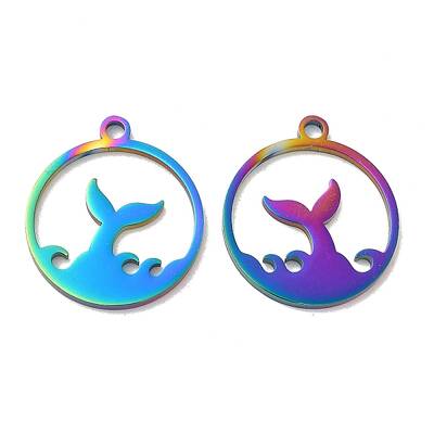 Ion Plating(IP) 304 Stainless Steel Pendants