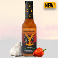Elijah's Xtreme + Yellowstone Hot Sauce ️- 4 flavors for Spice Lovers - Featuring Garlic Habanero, Ghost Pepper, Carolina R...