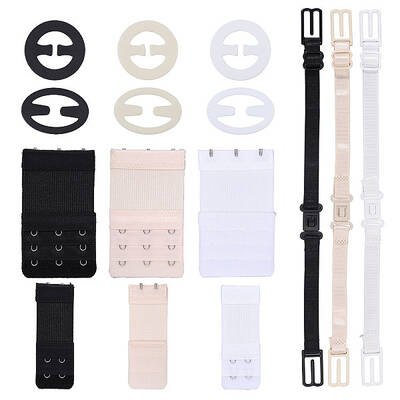 3Pcs Nylon Non-slip Bra Straps