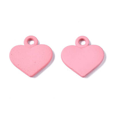 Spray Painted Alloy Charms