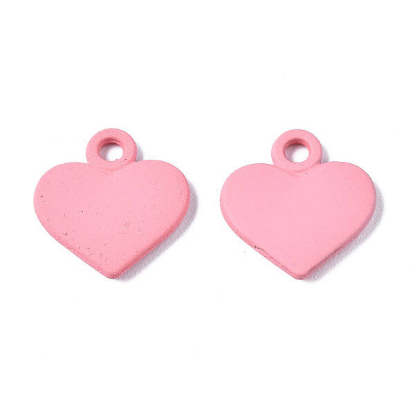 Spray Painted Alloy Charms