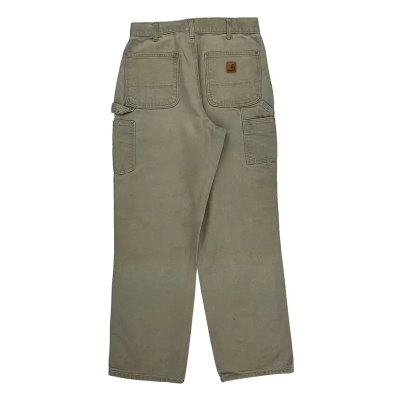 Carhartt Carpenter Trousers - 32? Waist Grey Cotton
