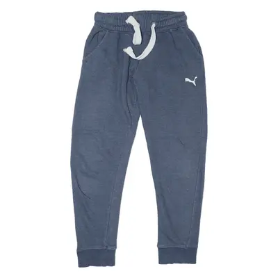 PUMA Joggers Blue Tapered Mens S W28 L27