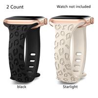 Fashionable Leopard-print Silicone Watch Band, Smart Watch Replacement Watchband, Wearable Accessories Compatible with Apple ...