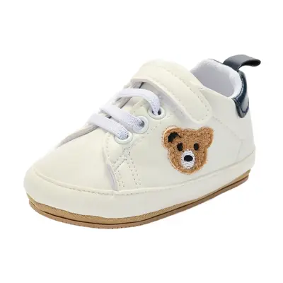 Baby Boys Girls Walking Shoes Non-Slip Lightweight PU Leather Sneakers Infants & Toddlers First Walker Soft Shoes Infant Crib...
