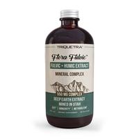 Flora Fulvic | Natural Trace Mineral Complex with Fulvic Acid & Humic Acid – 550 mg, Mined in Utah, Supports Gut Health & D...