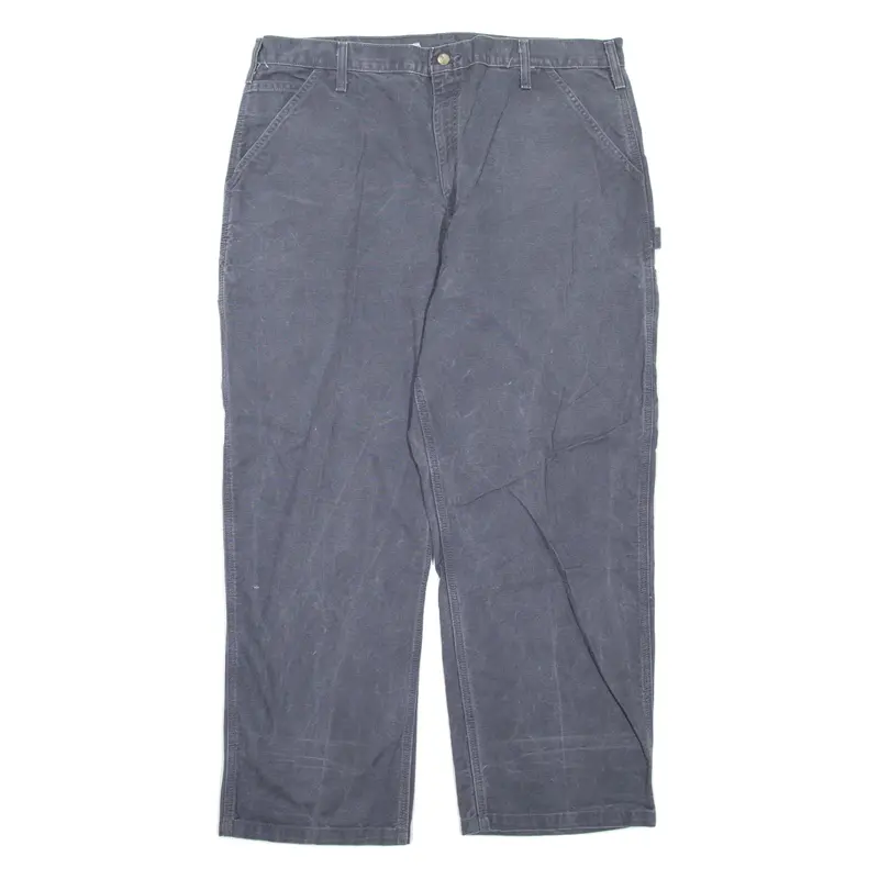 CARHARTT Cargo Mens Trousers Grey Regular Straight W40 L29