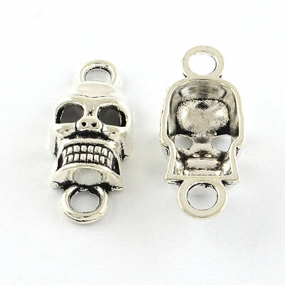 Skull Tibetan Style Alloy Links connectors