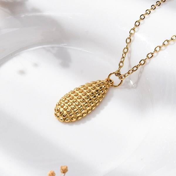 PVD Vacuum Plating 304 Stainless Steel Pendant Necklaces