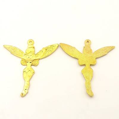 Tibetan Style Alloy Fairy Sprite Charms