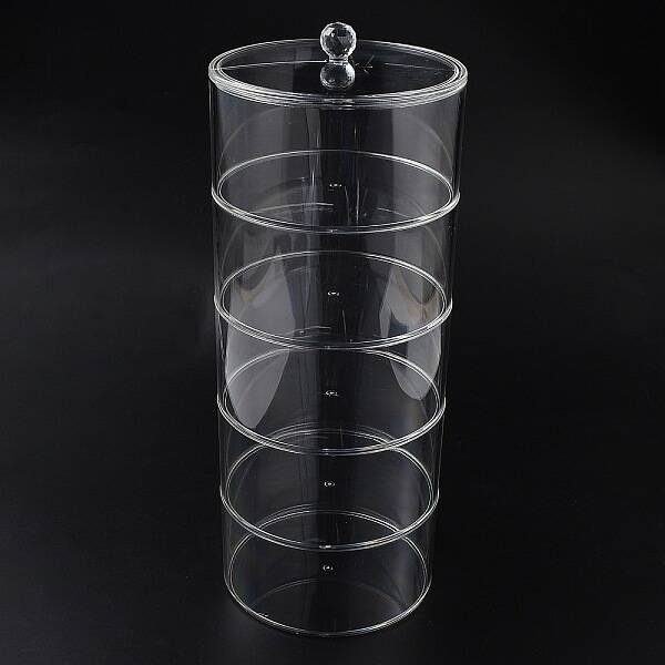 5 Tier Acrylic Together Stacking Jars