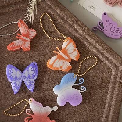 Butterfly DIY Keychain Pendant Silicone Molds