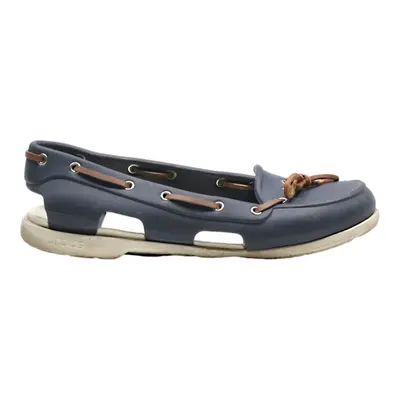 CROCS Ballet Shoes Blue Synthetic Womens UK 7